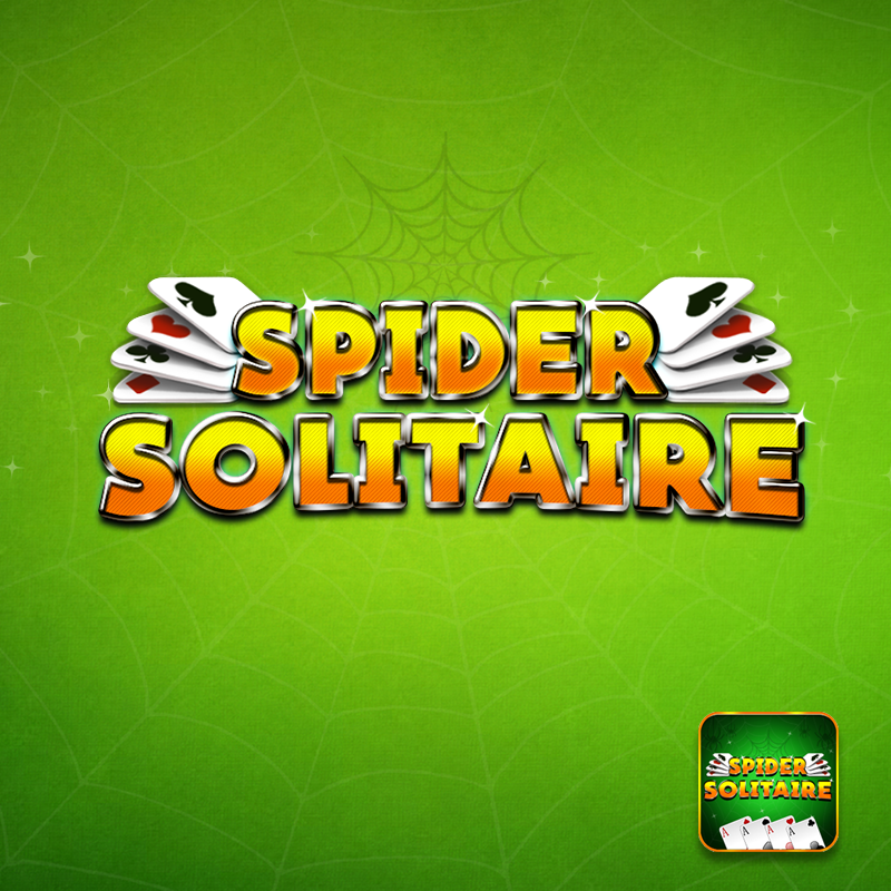 Spider Solitaire Game Logo