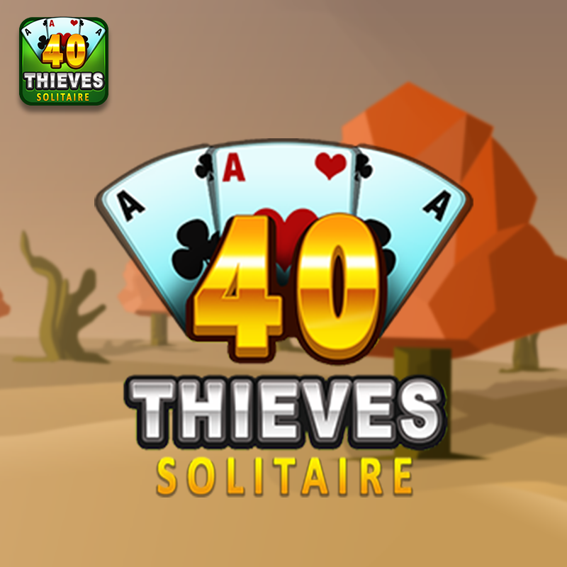 40 Thieves Poker Game Logo