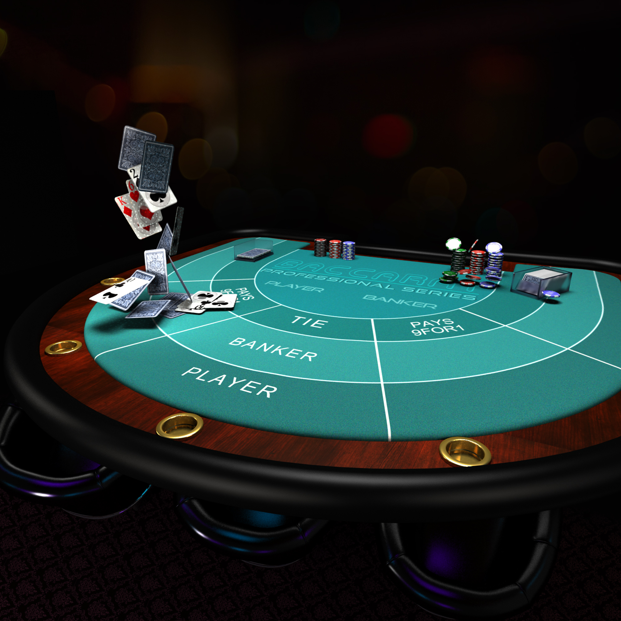 blackjack table