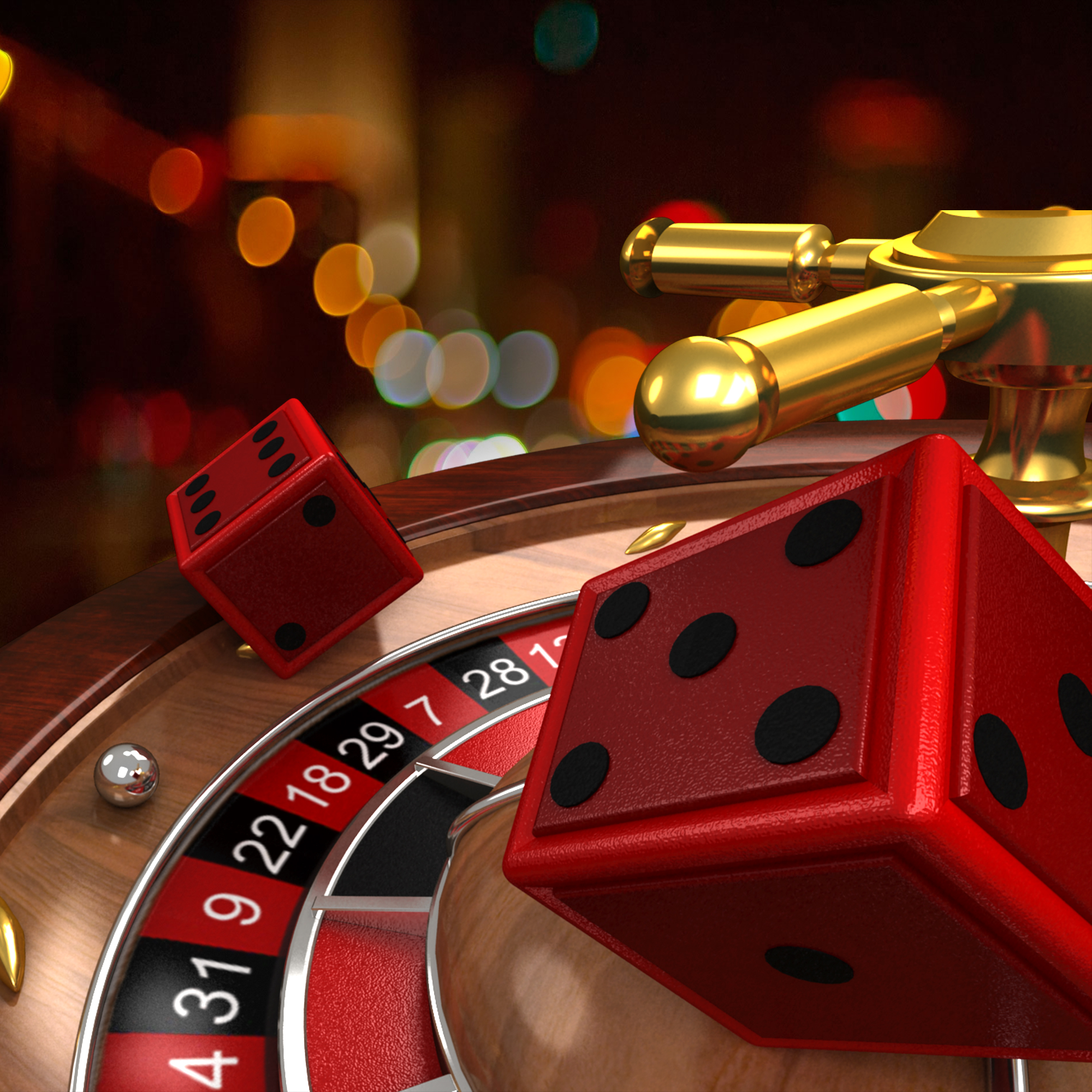 Roulette dice demo