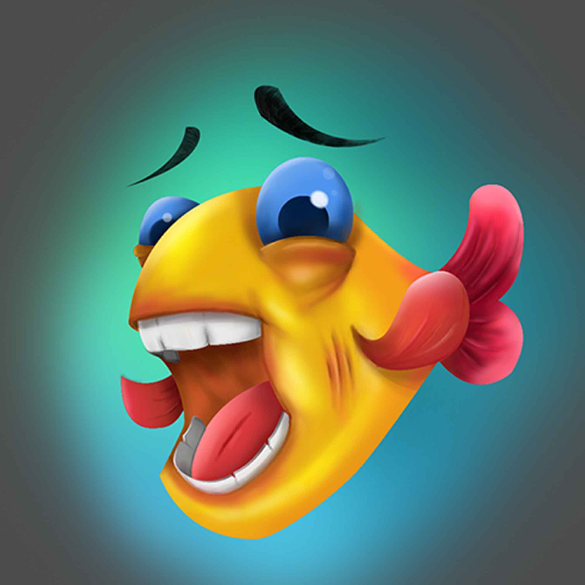 Slot Game character Fish