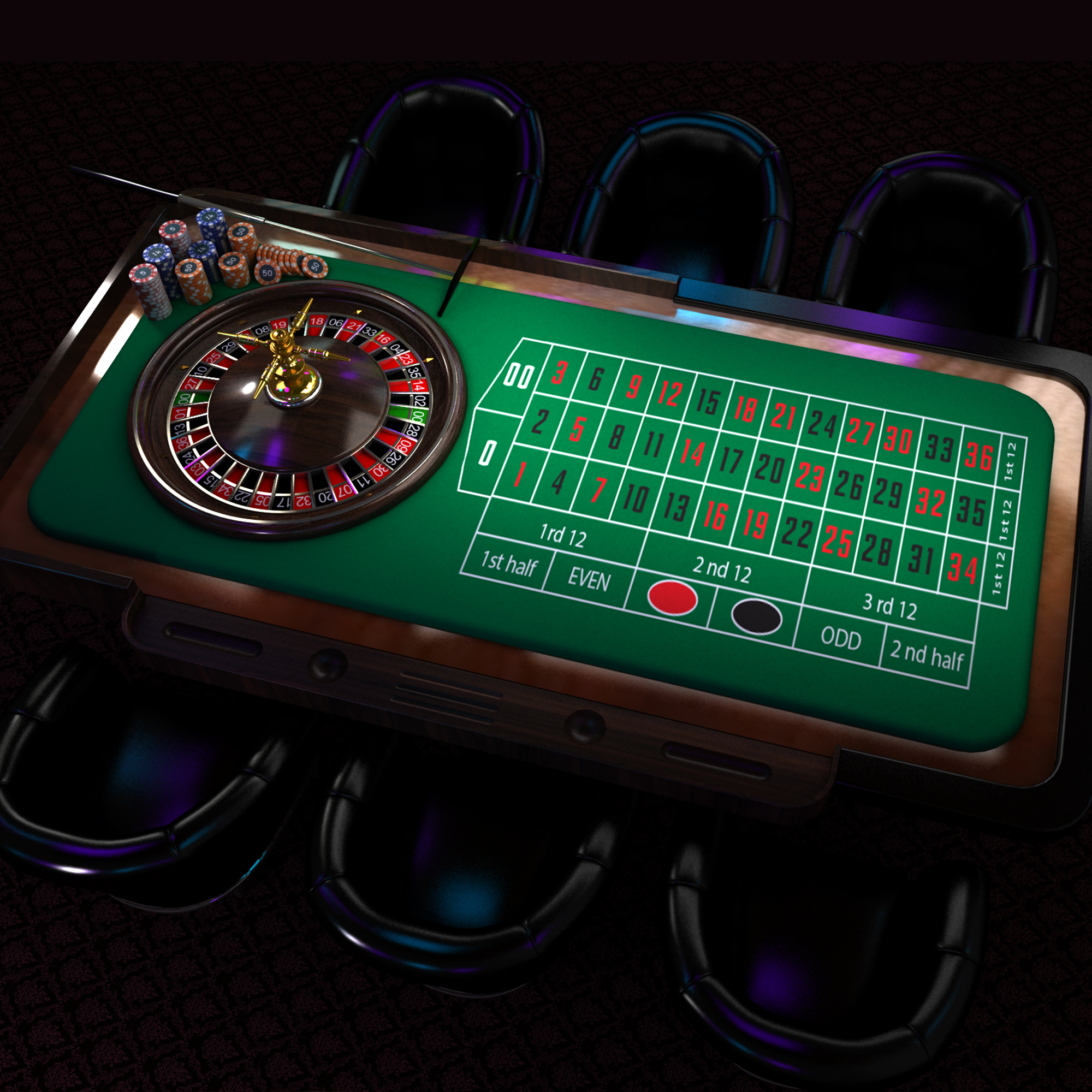 Roulette Wheel demo 2